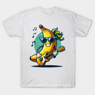 Banana Playing Guitar T-Shirt